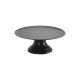 Chef Inox Cake Stand Black Polycarbonate 357x130mm