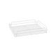 Trenton 30600 Glass Basket-Rect White