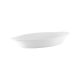 Vitroceram Oval Gratin Dish 278x142x40mm / 530ml White