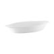 Vitroceram Oval Gratin Dish 310x163x47mm / 660ml White