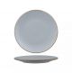 Zuma Bluestone Round Coupe Ribbed Plate-210mm  Box of  6