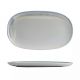 Moda Porcelain Cloud Oval Coupe Plate-405X240Mm  Box Of  3