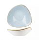 Churchill Stonecast Duck Egg Triangular Bowl-230Mm - (Box Of 12)