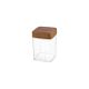 Evelin Square Canister with Lid 100x100x140mm