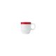 Royal Porcelain Maxadura Resonate Coffee Mug Stackable 350ml Red Band