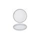 Revol Caractere White Cumulus Round Plate 210mm