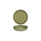 Serax Surface Camo Green Round Deep Plate 210mm