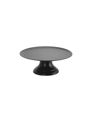 Chef Inox Cake Stand Black Polycarbonate 320x120mm