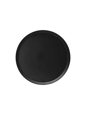 Chef Inox Cake Plate Black Polycarbonate 342x22mm