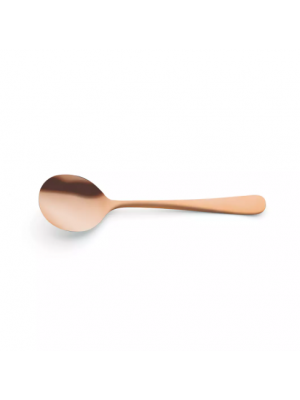 Amefa Soup Spoon Matte Copper 169mm	