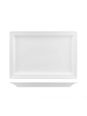 CLASSIC GOURMET FLAT RECTANGULAR PLATTER 330 X 230 X 26MM