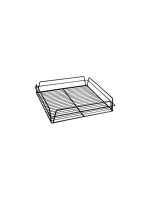 Trenton 30605-BK Glass Basket-Square Black