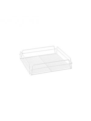 Trenton 30605 Glass Basket-Square White