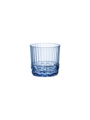 Bormioli Rocco America ‘20s Sapphire Blue Rocks 300ml