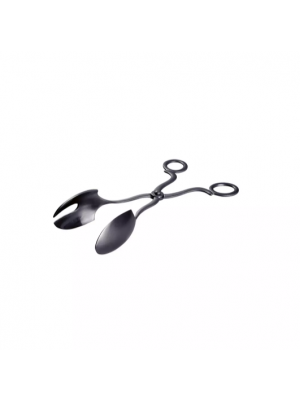 Trenton Deluxe Scissor Salad Tong Black - 212mm