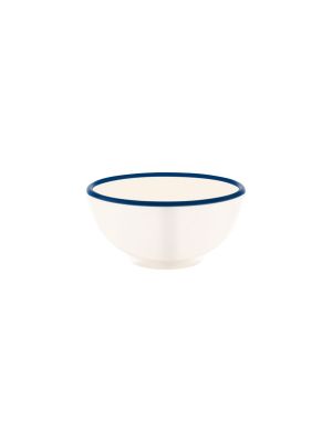 JAB Vintage Cream / Blue Rim Round Bowl 175x80mm / 1100ml