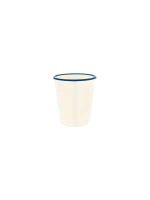 JAB Vintage Cream / Blue Rim Tumbler 270ml