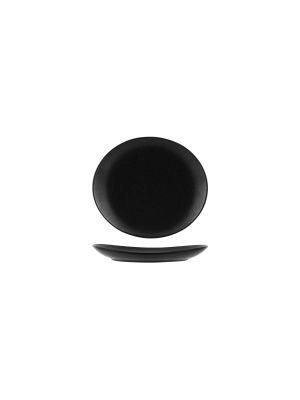 Tablekraft Black Oval Coupe Plate 210mm