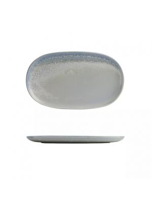 Moda Porcelain Cloud Oval Coupe Plate-305X 180Mm  Box Of  6