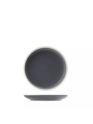 Trenton Utopia Forma Charcoal Round Coupe Plate - 170mm