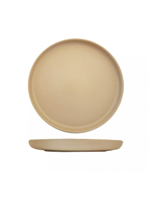 Eclipse Taupe Uno Round Plate - 280Mm (Box Of - 6)