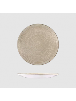 ID FIne Mocha Round Coupe Plate 170mm