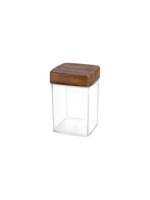 Evelin Square Canister with Lid 120x120x180mm