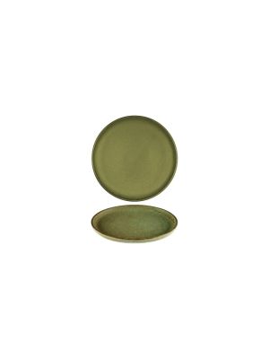 Serax Surface Camo Green Round Bread Plate 160mm