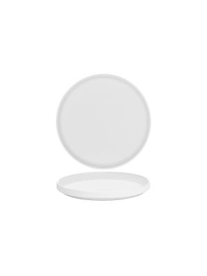 Serax Passe-Partout Matt White Round Low Plate 220mm