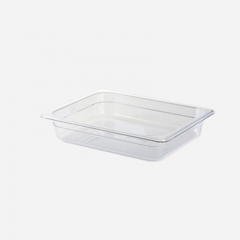 Kitchen Knock Gastronorme Pan - PolyCarbonate 1/2 - Clear - 65mm