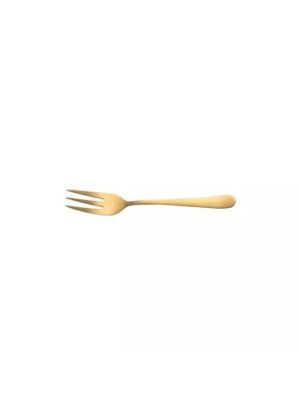 Amefa AUSTIN CAKE FORK-MATT GOLD