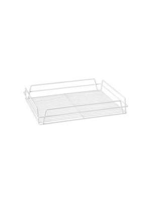 Trenton 30600 Glass Basket-Rect White