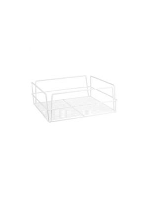 Trenton 30607 Glass Basket-Square White