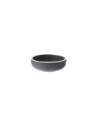 Trenton Utopia Forma Charcoal Sauce Dish - 90mm