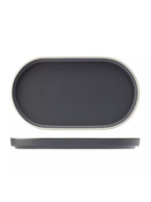 Trenton Utopia Forma Charcoal Platter - 175mm