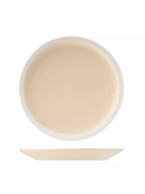 Trenton Utopia Forma Vanilla Round Coupe Plate - 265mm